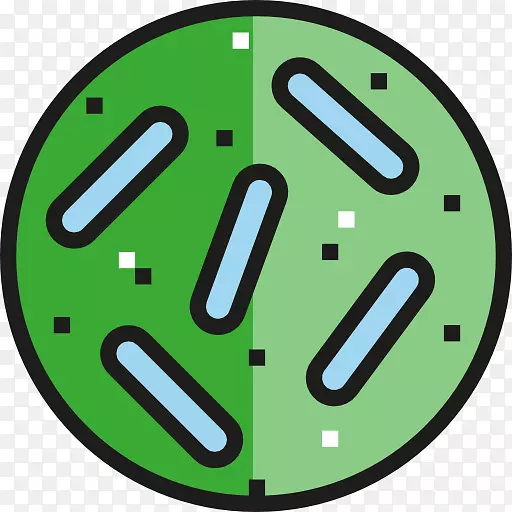 细菌计算机图标肠道菌群