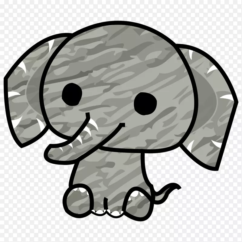 大象绘画艺术-象