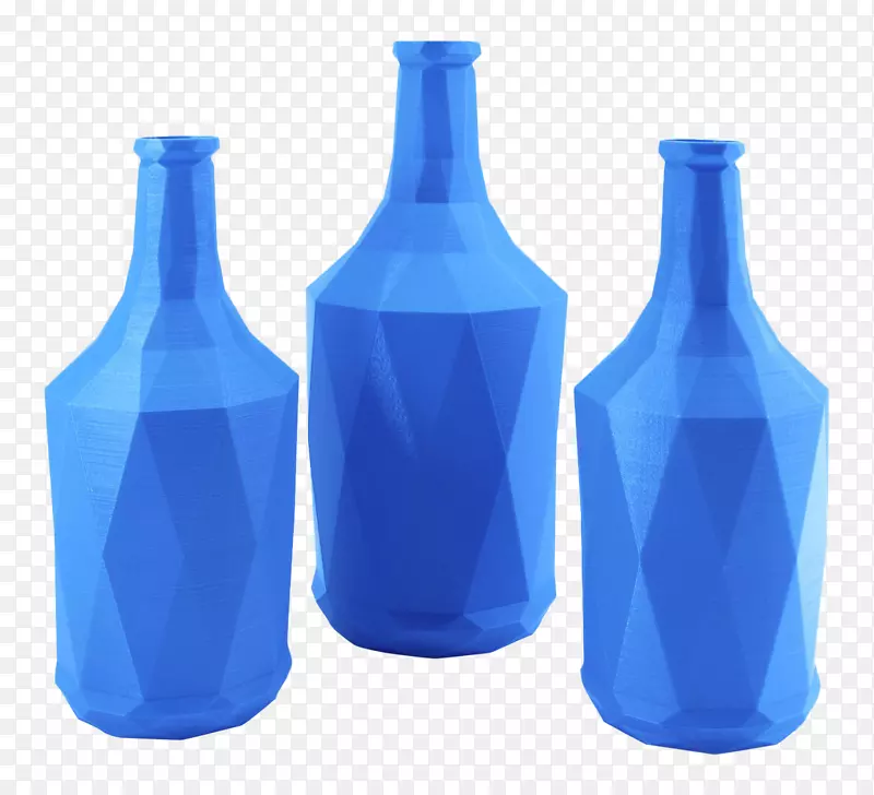 花瓶塑料瓶玻璃3D打印花瓶