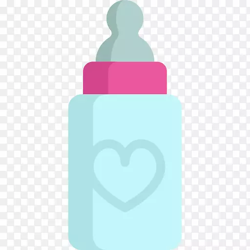 水瓶，绿松石瓶，婴儿奶瓶.奶瓶