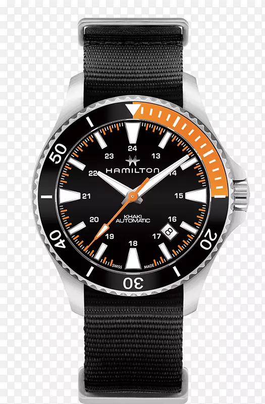 汉密尔顿手表公司潜水表带自动手表