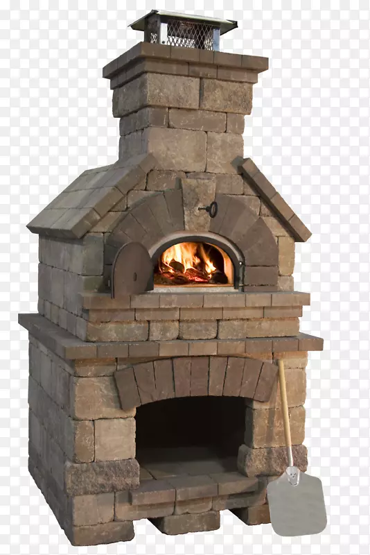 砖石炉木炉室外壁炉木炉