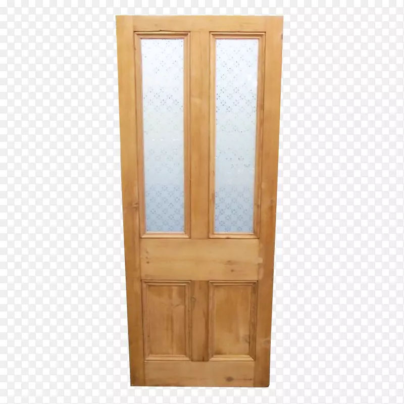 硬木染色胶合板木材玻璃门