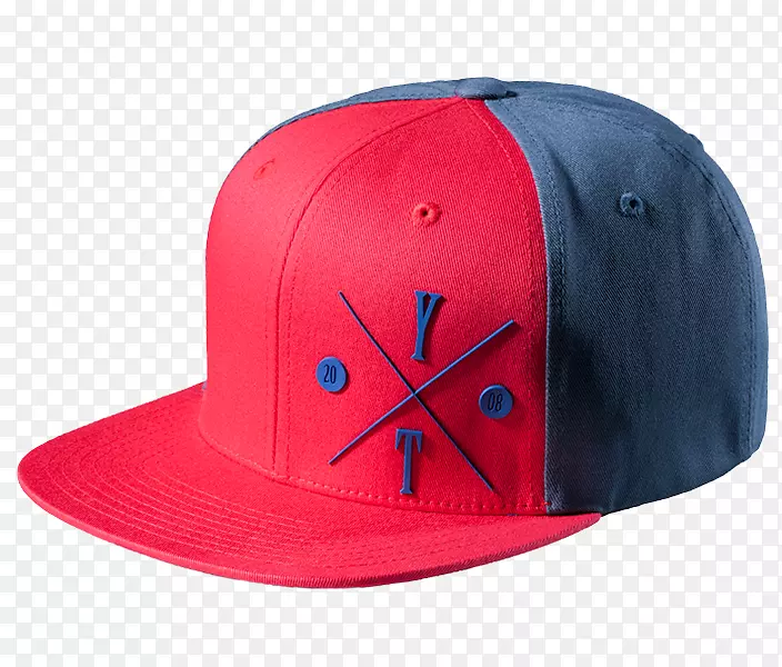 棒球帽服装.红色帽子标志