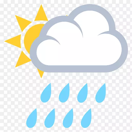 Emojipedia雨短信云-白云材料