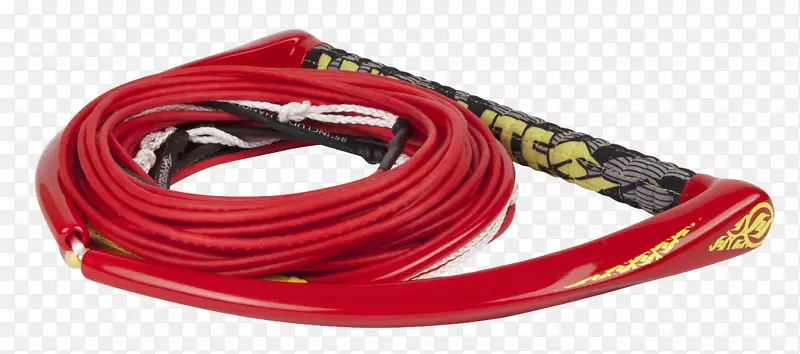 珍珠岩尾迹MFG尾板绳队绳系液体力-红绳