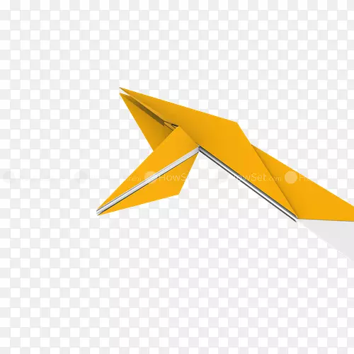 纸a4折纸角鸟折纸字母
