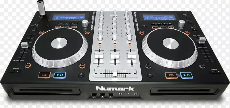 DJ控制器盘骑师MIDI计算机DJ Numark工业-dj集