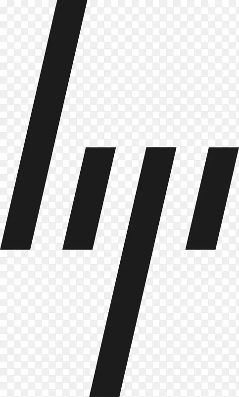 惠普笔记本电脑标志惠普企业-艺术英语字体