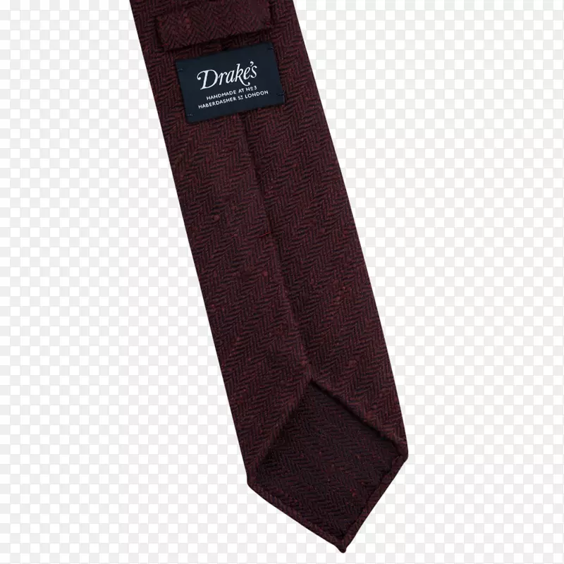 领带棕色精美标签