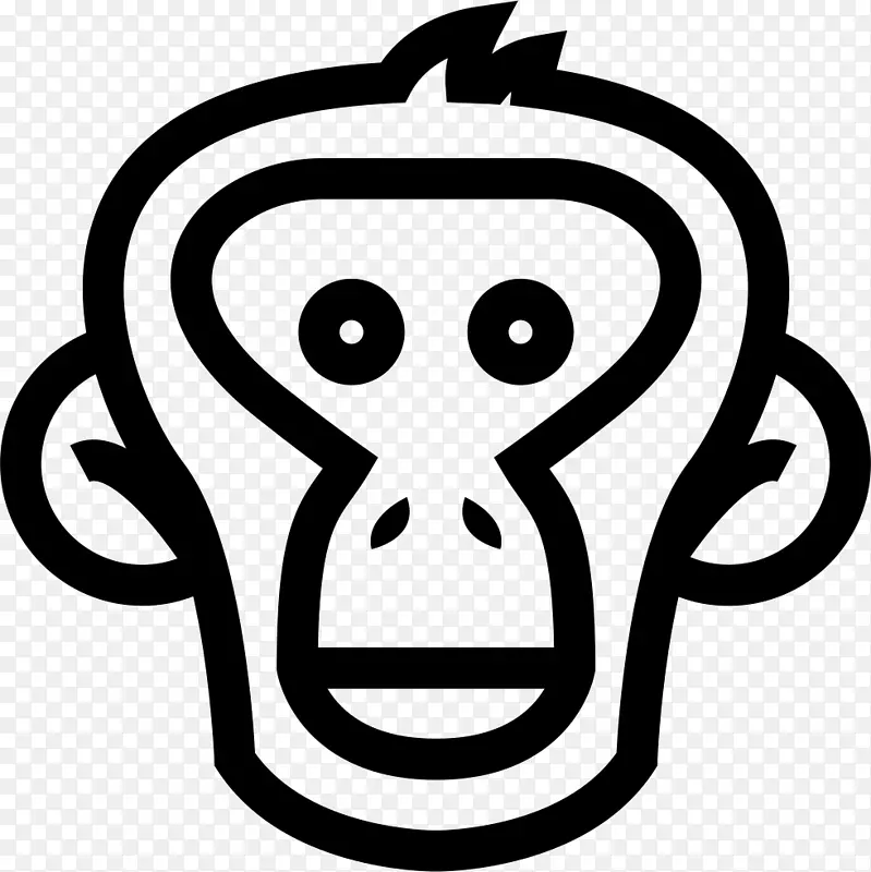 猿猴灵长类-猴子脸