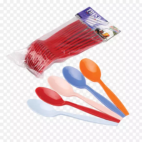 勺子塑料刷-混合颜色