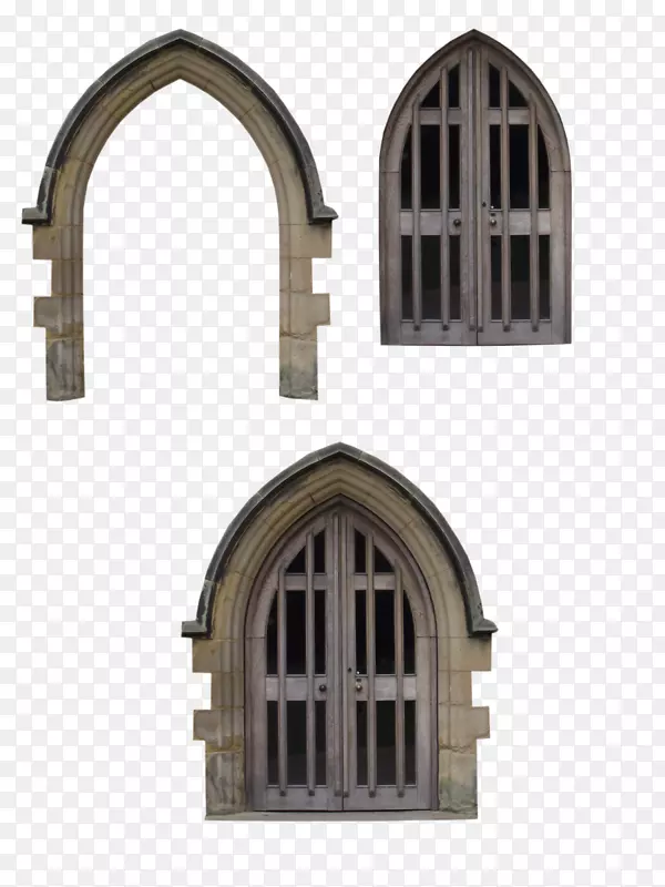 窗礼拜堂正面拱门