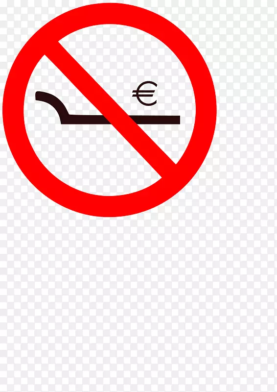 版税-免费标志剪贴画-禁止使用的标志