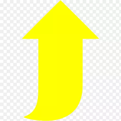 黄色箭头计算机图标角-黄色箭头标签