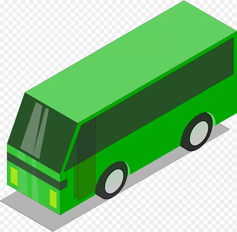双层巴士旅游巴士服务过境巴士剪贴画