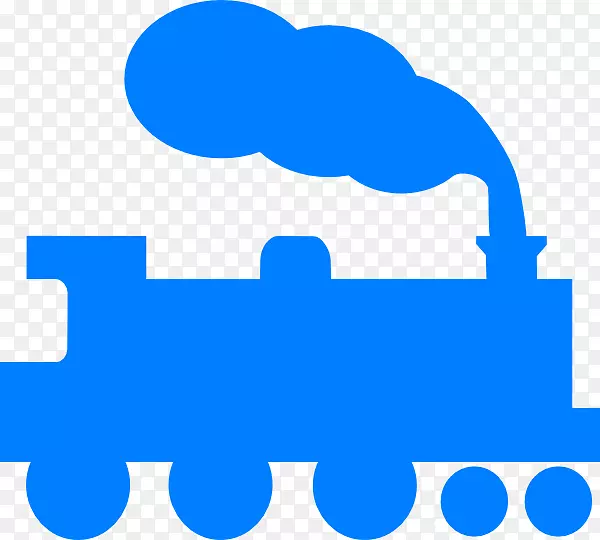 铁路运输蒸汽机车剪辑艺术卡通列车