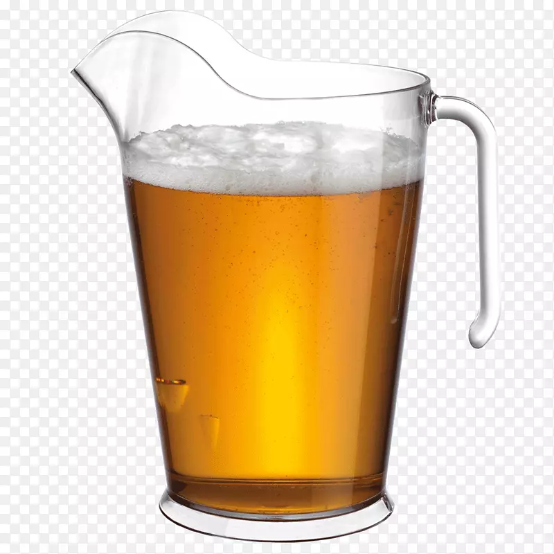 啤酒罐品脱玻璃器皿