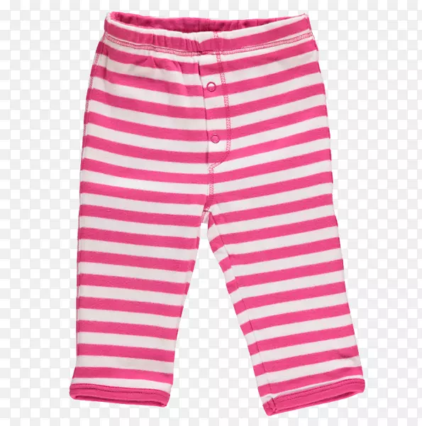 连帽衫裤，紧身裤，童装.粉红色条纹