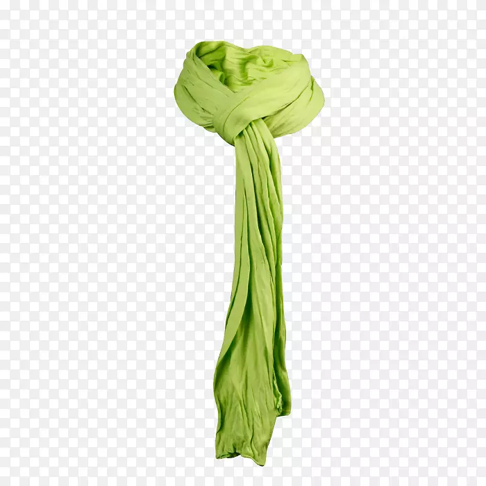 丝巾绿偷绿围巾