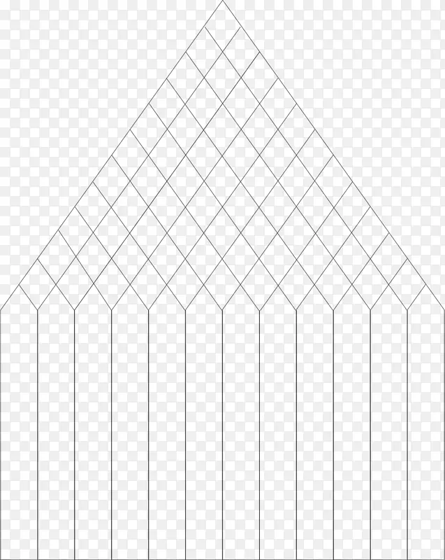 三角形对称结构-图表模板