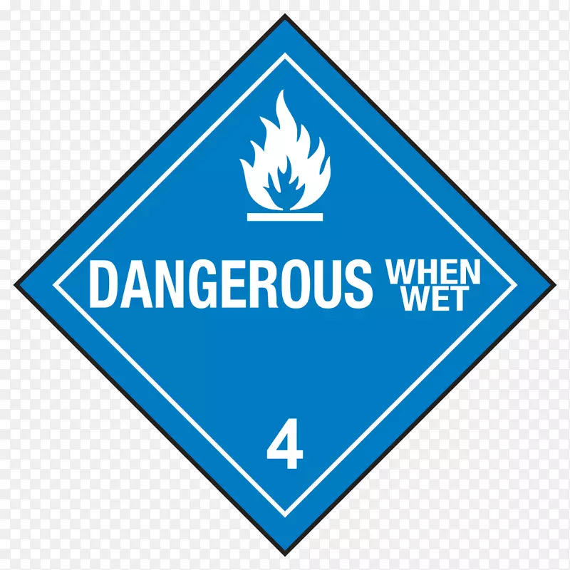 危险品标牌纸可燃性和易燃性危险品