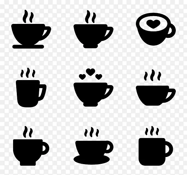 电脑图标设计咖啡杯