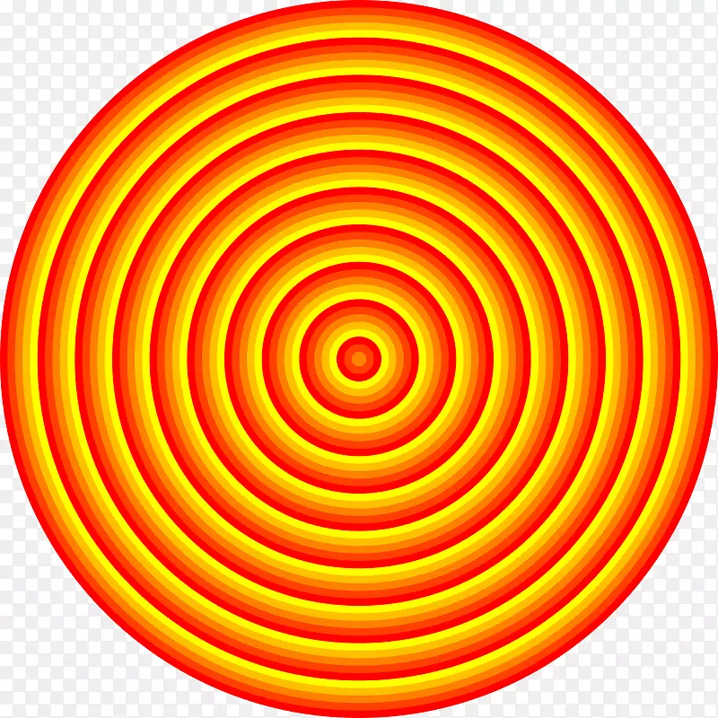 圆圈射击目标剪贴画-太阳体病原体的矢状体