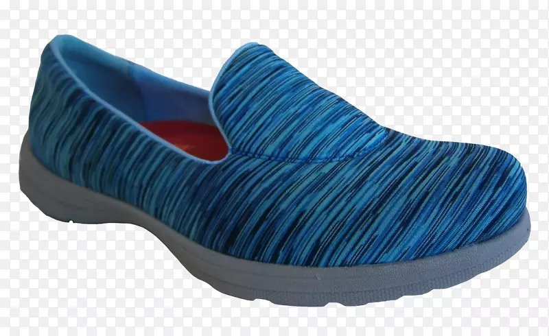 鞋类运动鞋，电动蓝色水田