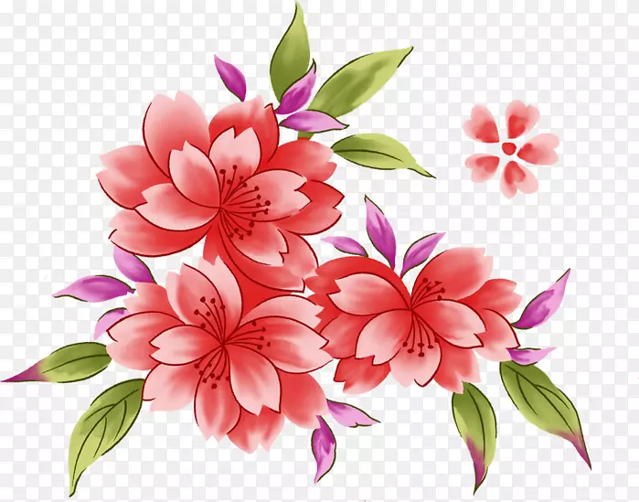 花卉花束百合砧木摄影郁金香-混合花