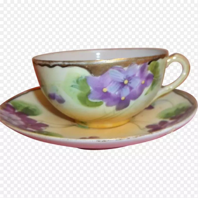 餐具碟咖啡杯陶瓷杯手绘茶杯