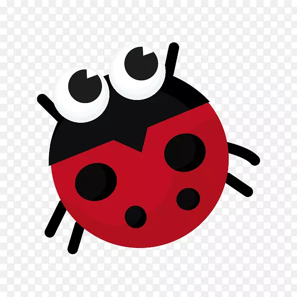 昆虫蜜蜂瓢虫画动画-瓢虫