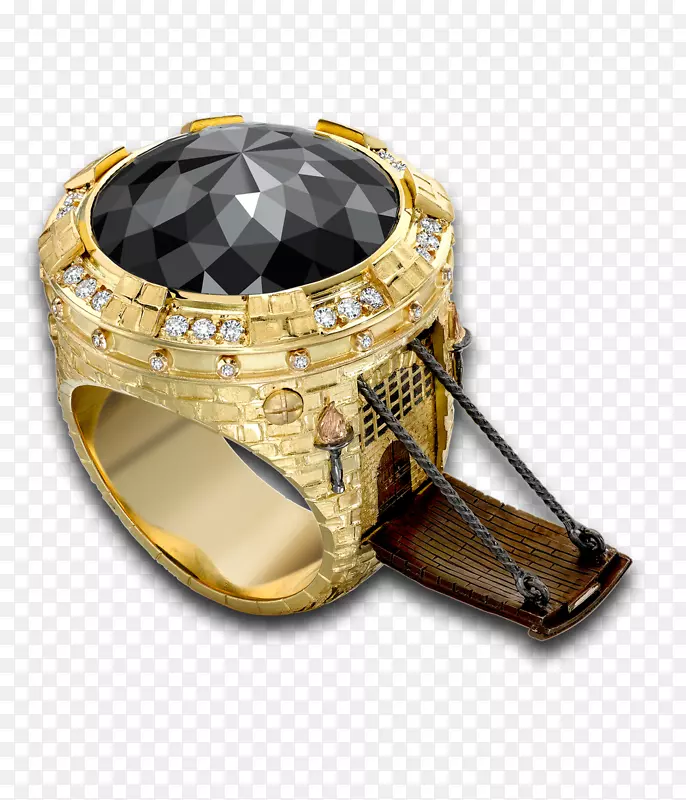 珠宝戒指设计师珠宝设计-精美雕刻。