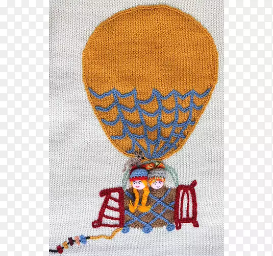 热气球-羊驼特写