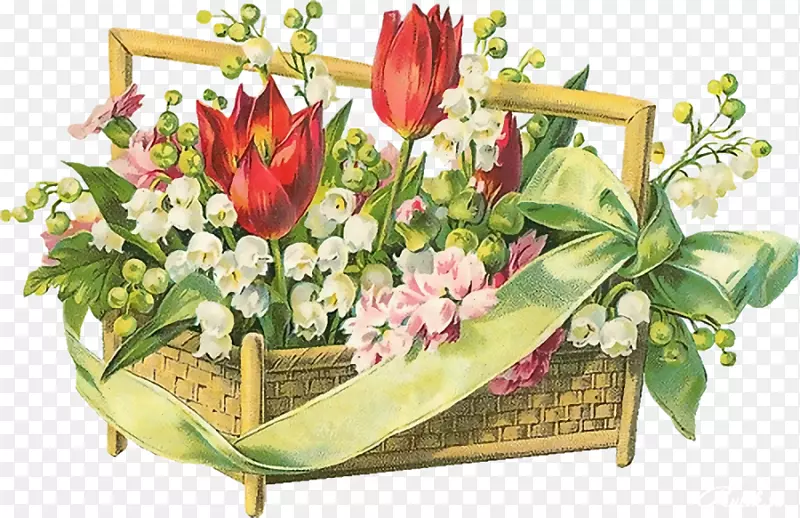 五月一日劳动节鲜花-古董花