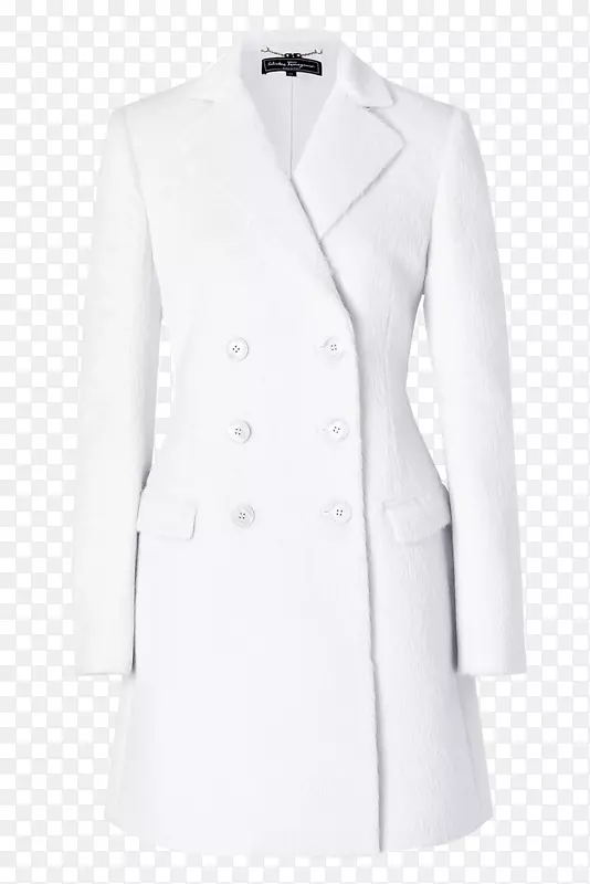 室内大衣，外套，袖子，正式穿着-白色外套