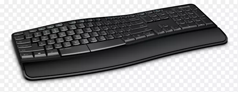 电脑键盘电脑鼠标微软自然键盘人机工程学键盘门