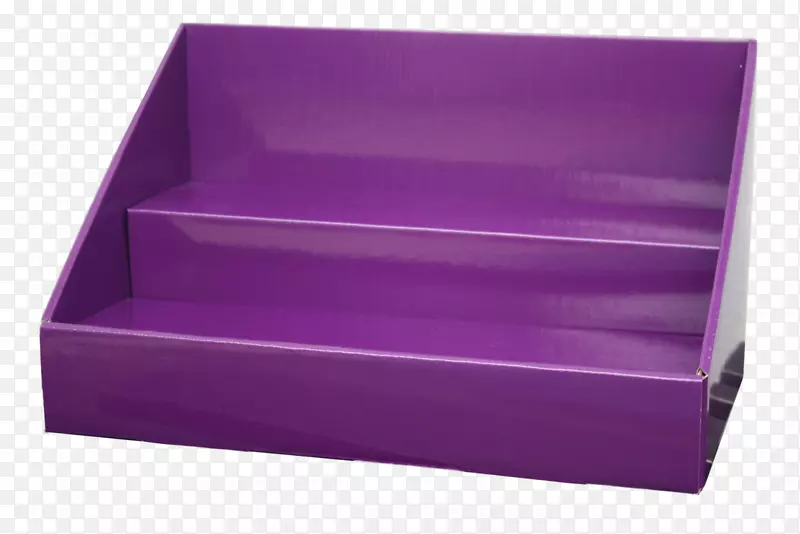 紫色矩形-x显示机架模板