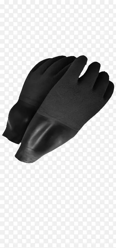 手套安全黑色防滑手套