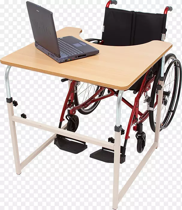 站立桌轮椅家具.桌子和椅子