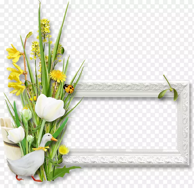 画框花卉设计复活节摄影
