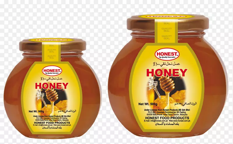 蜂蜜清真食品罐酱姜蒜