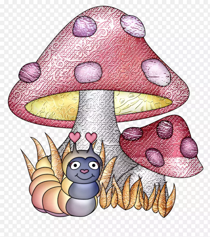 蘑菇画夹艺术-蘑菇屋
