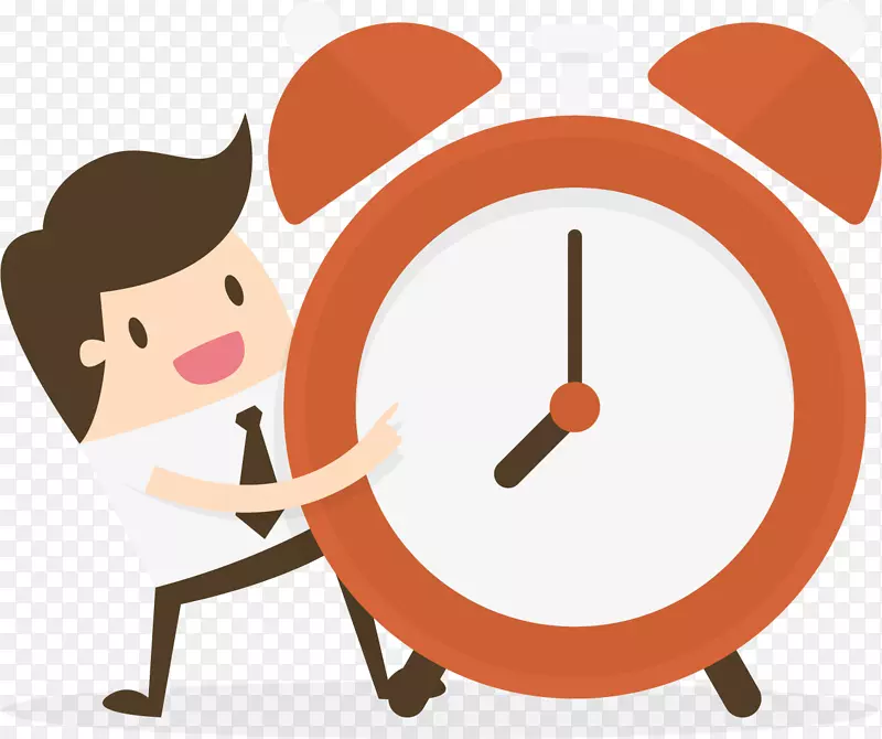 时间管理时间和考勤时钟组织-时间