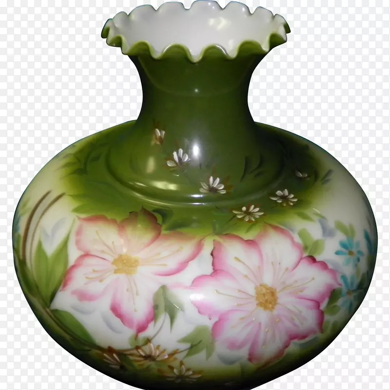 陶瓷花瓶.手绘灯