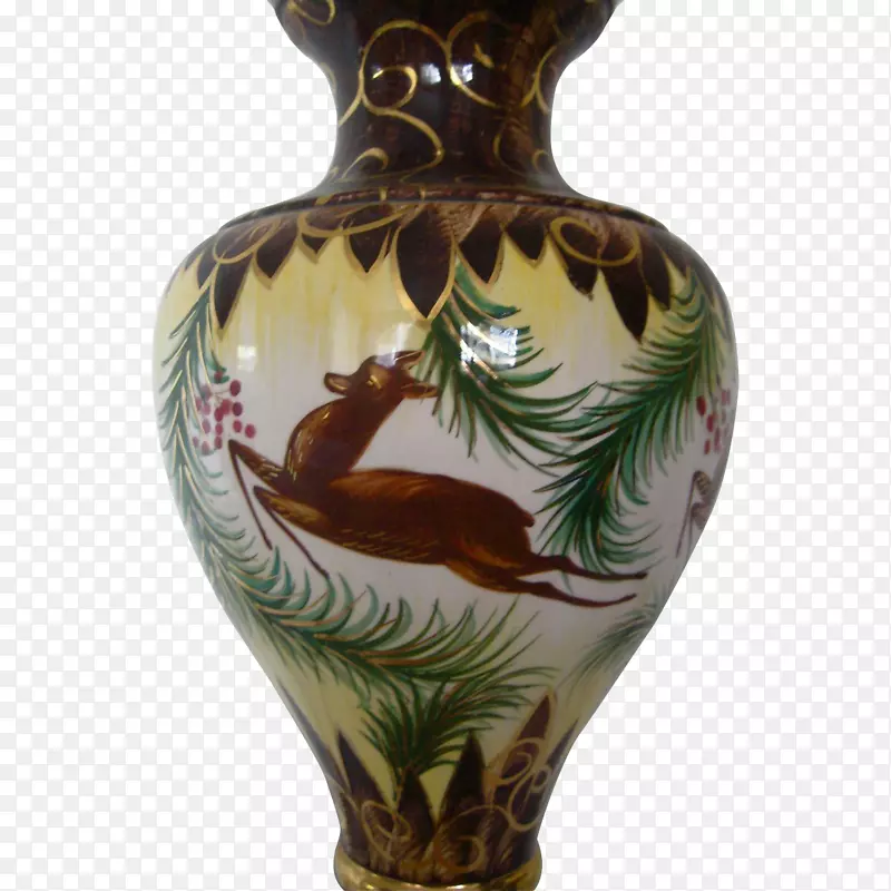 花瓶陶瓷陶器手绘灯