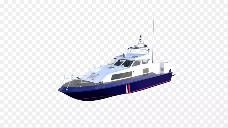 阿列克塞耶夫号游艇中央水翼设计局船-前卫嘉靖船