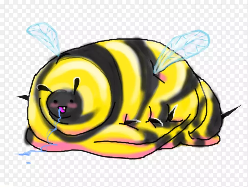 蜂王大黄蜂蜜蜂和蜂蜜