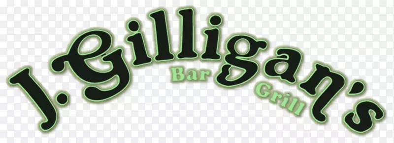 吉利根酒吧及烧烤娱乐食品标志-派对标志