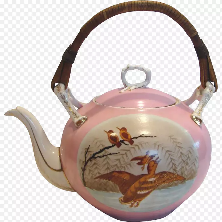 田纳西州水壶茶壶手绘茶壶